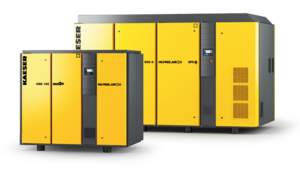 Безмасляні гвинтові компресори з водяним охолодженням.