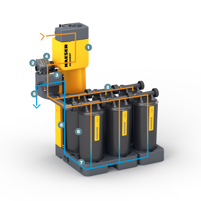 Система обробки конденсату AQUAMAT — конструкція