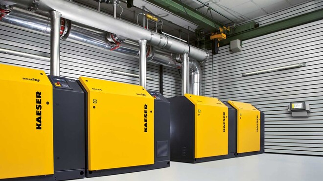 Ротаційна повітродувна станція від KAESER KOMPRESSOREN.