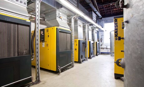 Компресорна станція Kaeser Kompressoren на підприємстві Werner & Merz