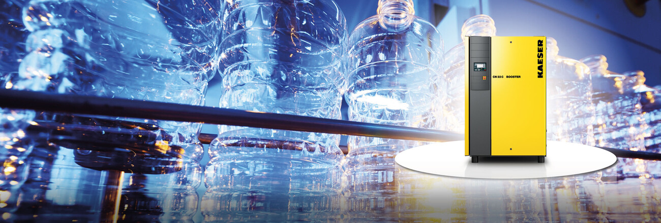 Дотискні компресори високого тиску серії CN C від Kaeser Kompressoren.
