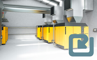 Система рекуперації тепла для використання відпрацьованого тепла та підключення до системи витяжних каналів