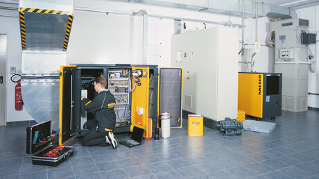 Технічне обслуговування — з KAESER ваше обладнання в надійних руках