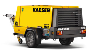 Пересувний будівельний компресор серії M 82 від компанії Kaeser Kompressoren