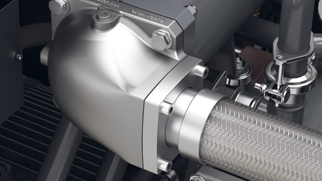 Зниження втрат тиску завдяки оптимізованому впуску і випуску повітря.