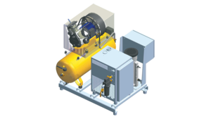 Приклад конструкції компресорної станції виробника комплектного обладнання