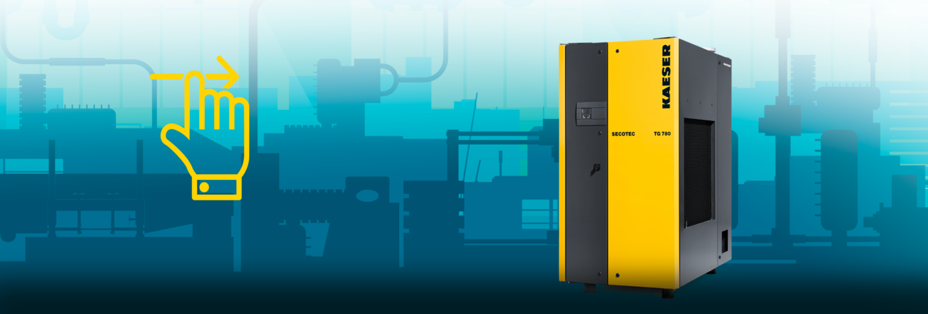 SECOTEC TG з інноваційним управлінням витяжним повітрям.