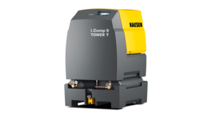 i.Comp 9 Tower T із вбудованими ресиверами для стисненого повітря і холодоосушувачем продуктивністю до 570 л/хв.