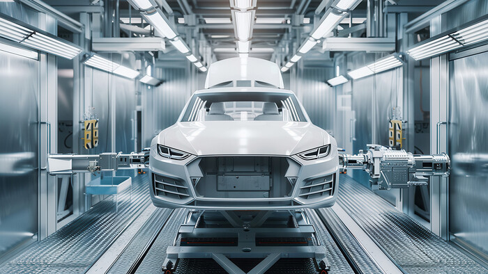 Кузов миється теплою водою з системи рекуперації тепла.