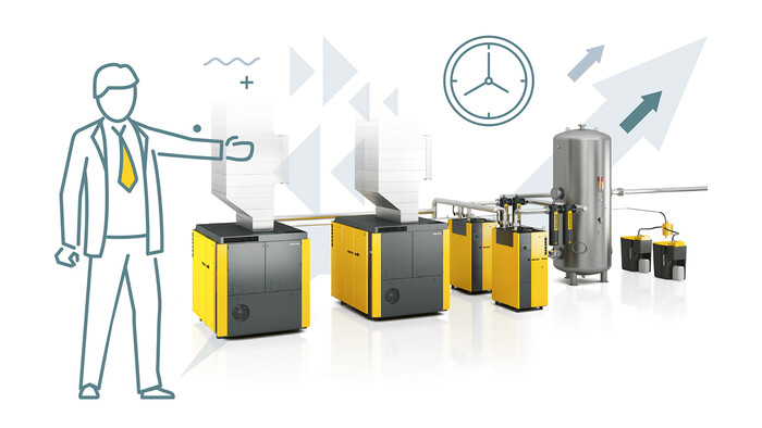 Експерти KAESER демонструють потенціал рекуперації тепла.